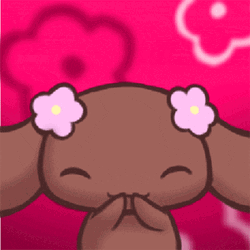 Mocha Sending Kisses & Hearts GIF