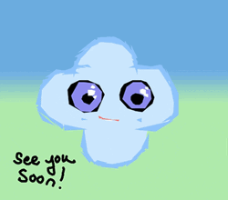 Mochi Cloud Missing You GIF