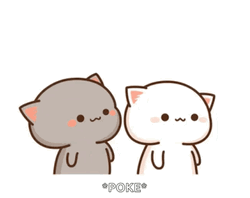 Mochi Poke To Tease GIF