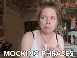 Mocking Phrases Tutor Bunny Meyer GIF