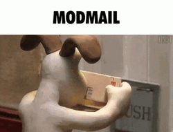 Mod Mail Cartoon Dog