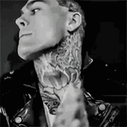 Model Stephen James Tattoo Pose GIF