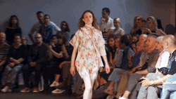 Model Walking Fast Symphony Of Motion GIF