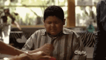 Modern Family Sign Of The Cross Praying Meme GIF