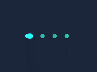 Modest Dark Blue Green Loading Screen GIF