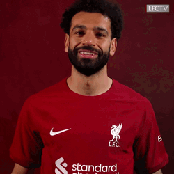 Mohamed Salah Cross Arms GIF