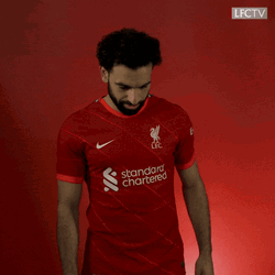 Mohamed Salah Quiet Sign GIF