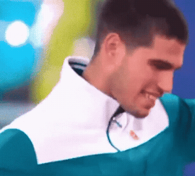 Mohawk Man Making Funny Face Snap GIF
