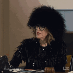 Moira Rose Hand Clap GIF