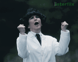 Moira Rose In Suit GIF