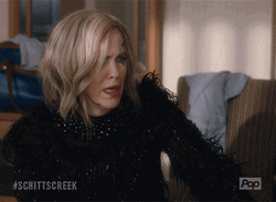 Moira Rose Injured GIF