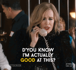 Moira Rose Worried Expression GIF