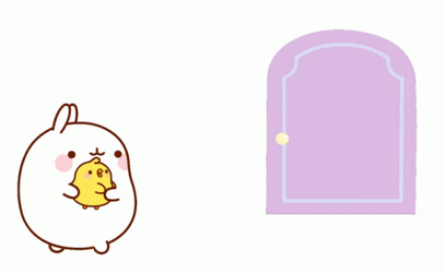 Molang And Piu Piu Scary Time GIF