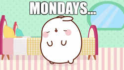 Molang Mondays Yawn