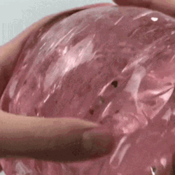 Mold And Fold Pink Slime GIF