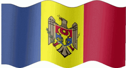 Moldova Flag Colors Coat Of Arms GIF