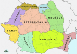 Moldova Transilvania Map Europe GIF