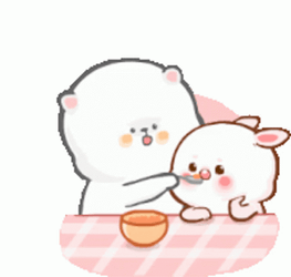 Molly Lady Eat Baby Food GIF