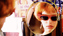Molly Ringwald In The Mirror GIF