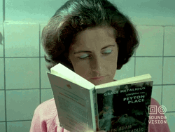 Mom Multitasking Reading And Cooking  GIF
