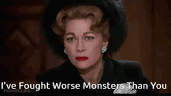 Mommie Dearest Faye Dunaway All Black GIF