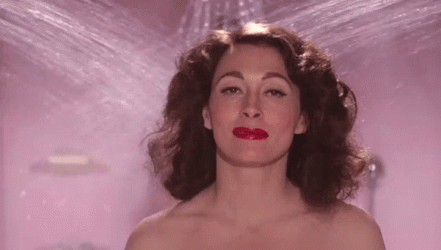 Mommie Dearest Faye Dunaway Chill Shower GIF