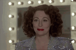 Mommie Dearest Faye Dunaway Vanity Mirror GIF