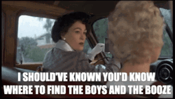 Mommie Dearest Joan Crawford Driving GIF