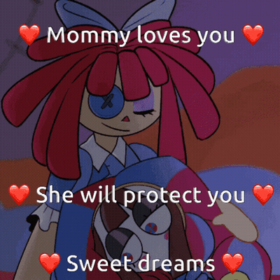 Mommy Loves You Protects Sweet Dreams GIF