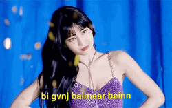 Momo Twice Confetti Pose GIF