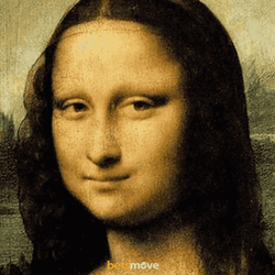 Mona Lisa Painting Smile