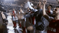 Monaco Football Cheering Team GIF