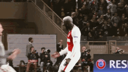 Monaco Football Players Hug GIF