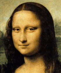 Monalisa Big Smile Fun Art GIF