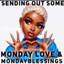 Monday Blessings Monday Love Meme GIF