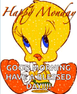 Monday Blessings Tweety Bird GIF