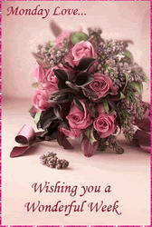 Monday Love Flowers Monday Blessings GIF