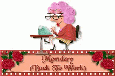 Monday Monday Back To Work GIF