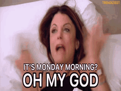 Monday Morning Bed Bethenny Frankel Real Housewives GIF