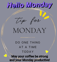 Monday Work Meme Do One Thing At A Time GIF