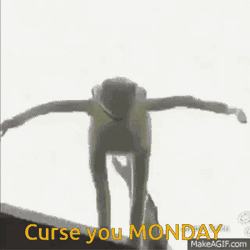 Mondays Kermit GIF