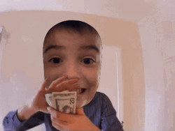 Money Dance Funny Kid Face Swap GIF