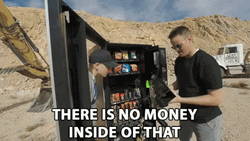 Money Falling Vendo Machine  GIF