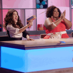 Money Gun Excited Nicole Byer GIF