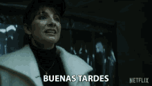 Money Heist Alicia Sierra Deep Sigh Buenas Tardes GIF