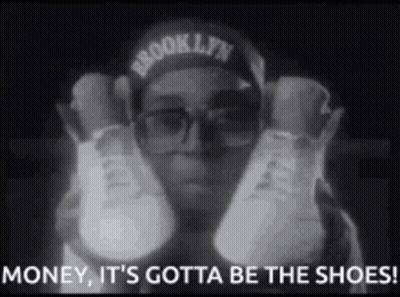 Money It's Gotta Be Shoes Brooklyn Hat Glasses GIF