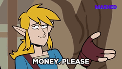 Money Please The Legend Of Zelda GIF