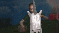 Money Rain Elf Unicorn GIF