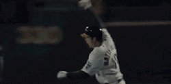 Moneyball Hatteberg Running Field GIF