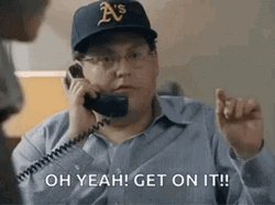 Moneyball Jonah Hill Oh Yeah Phone GIF